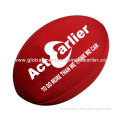 Leather Rugby Ball, Rubber Bladder, Customized Designs, Ideal for Training and Promotional Purposes